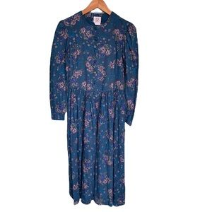 Vintage 1990s Laura Ashley floral dress EUC - 1 owner